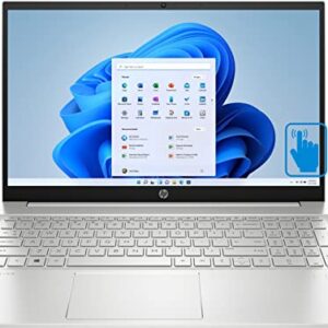 HP Pavilion 15t-eg200 FHD Touchscreen Laptop (Intel i7-1255U 10-Core, 32GB RAM, 2TB PCIe SSD, Intel Iris Xe, 15.6" 60Hz (1920x1080), FP Reader, Backlit KYB, WiFi 6, BT 5.2, Win11P) w/Dockztorm Hub