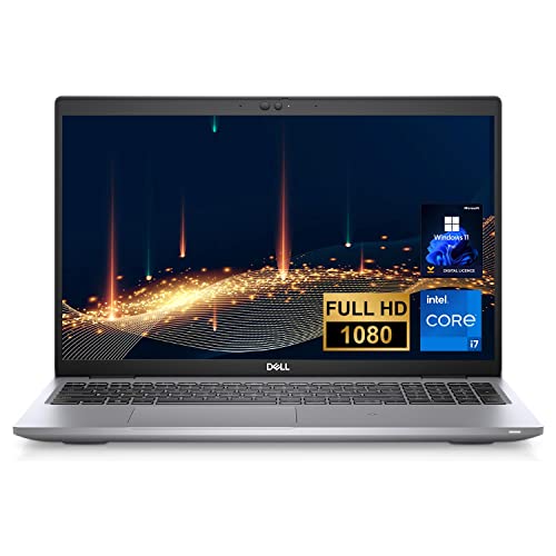 Dell 2022 Newest Latitude 5520 Business Laptop, 15.6" FHD Display, Intel Core i7-1185G7 vPro, 16GB DDR4 RAM, 1TB SSD, Webcam, HDMI, Backlit KB, Fingerprint, Thunderbolt 4, Wi-Fi 6, Windows 11 Pro