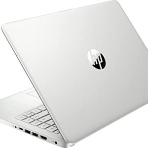 HP 2022 Newest 14'' HD Laptop Computer, AMD Ryzen 3 3250U (Upto 3.5GHz, Beat i5-7200U), 8GB RAM, 128GB SSD, HD Webcam, WiFi, Bluetooth, HDMI, USB-A&C, 10+ Hours Battery, Win 11 S+Marxsolcables