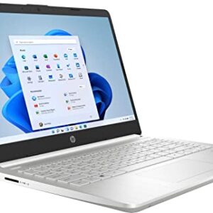 HP 2022 Newest 14'' HD Laptop Computer, AMD Ryzen 3 3250U (Upto 3.5GHz, Beat i5-7200U), 8GB RAM, 128GB SSD, HD Webcam, WiFi, Bluetooth, HDMI, USB-A&C, 10+ Hours Battery, Win 11 S+Marxsolcables