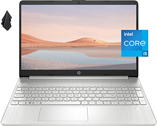 HP Pavilion 15 Laptop, 15.6" FHD IPS Anti-Glare Display, 11th Gen Intel Core i5-1135G7, Intel Iris Xe Graphics, 16 GB RAM, 1 TB PCIe SSD, Long Battery Life, Silver, Windows 11 (Latest Model)