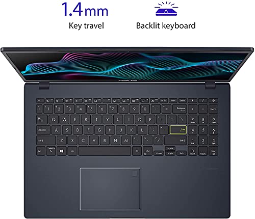 2022 ASUS L510 Ultra Thin Laptop, 15.6" FHD Display, Intel Celeron N4020 Processor, 4GB RAM, 256 GB Storage, 8Hrs+ Battery Life, Backlit Keyboard, Windows 10 Home + 1 Year Microsoft 365, Star Black