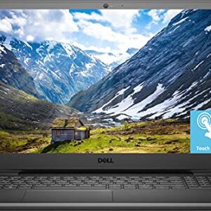 2021 Newest Dell Inspiron 3000 Laptop, 15.6 FHD Touch Display, Intel Core i5-1035G1, 8GB DDR4 RAM, 1TB Hard Disk Drive, Online Meeting Ready, Webcam, WiFi, HDMI, Bluetooth, Windows 10 Home, Black