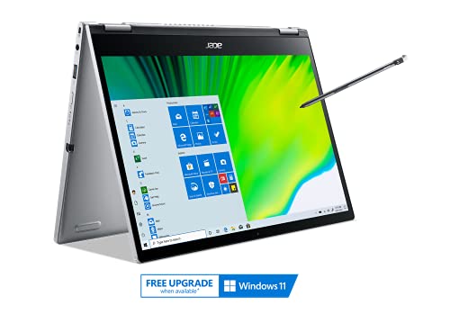 Acer Spin 3 Intel Evo Convertible Laptop - 13.3" 2560 x 1600 IPS Touch Display | Intel Core i5-1135G7 | Intel Iris Xe Graphics | 8GB LPDDR4X | 512GB NVMe SSD | Wi-Fi 6 | BL Keyboard | SP313-51N-50R3