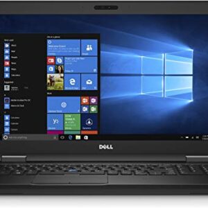 Dell Latitude E5580 15.6in Laptop, Core i7-7820HQ 2.9GHz, 16GB Ram, 256GB SSD, Webcam, Windows 10 Pro 64bit (Renewed)
