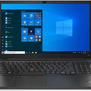 Lenovo ThinkPad E15 G2 15.6" Touchscreen Notebook, Intel Core i7-1165G7, 16GB RAM, 512GB SSD, Full HD 1920 x 1080, Intel Iris Xe Graphics, Windows 10 Pro, Glossy Black (20TDS06700)