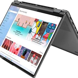 Lenovo 2022 Newest Yoga 7i 2-in-1 16" 2.5K Touch Premium Laptop | Intel Core i5-1240P | Backlit Keyboard | Fingerprint | Windows 11 | with Stylus Pen Bundle (Gray, 8GB RAM | 1TB SSD)