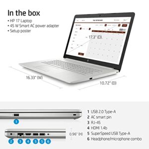 HP Pavilion 17.3-inch IPS FHD Laptop (2022 Model), Intel Core i5-1135G7 (Beats i7-1065G7), Iris Xe Graphics, Backlit Keyboard, Long Battery Life, Wi-Fi 5, Windows 11 (16GB RAM | 1TB PCIe SSD)