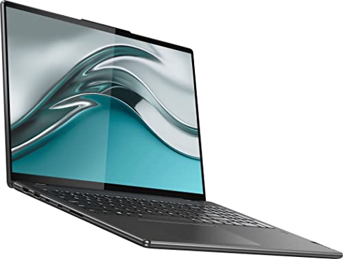 Lenovo Yoga 7i 16 inch 2.5K Touchscreen (2560 x 1600) 2-in-1 Convertible Laptop Computer, Intel Evo Platform, Core i5-1240P, 8GB Memory, 256GB SSD, Backlit Keyboard, Storm Grey