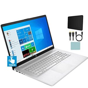 HP 17.3" Diagonal HD+ Touchscreen Display, AMD Ryzen 3 3250u, 16GB DDR4, 1TB SSD, AMD Radeon Graphics, HD Webcam, WiFi 6, HDMI, Bluetooth, 1-Year 365 Office, W10 Home, Mazepoly Accessories