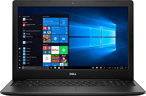 Dell Inspiron 15.6 Inch HD Touchscreen Flagship High Performance Laptop PC | Intel Core i5-7200U | 8GB Ram | 256GB SSD | Bluetooth | WiFi | Windows 10 (Black)