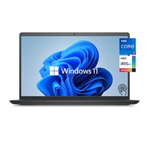 dell newest inspiron 3511 primium laptop, 15.6″ full hd touchscreem, intel core i7-1165g7, 16gb ram, 1tb pcie ssd, webcam, hdmi, wi-fi, bluetooth, windows 11 home, black