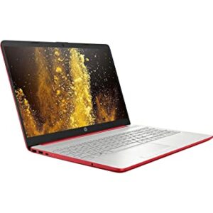 2022 HP Flagship 15inch HD Laptop, Intel Dual-Core Processor up to 2.65GHz, 4GB DDR4, 128GB SSD, Ultra-Fast WiFi, Windows 11, Dale Red(Renewed)