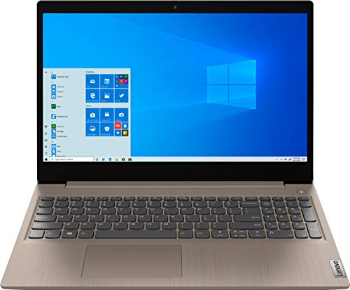 2021 Lenovo IdeaPad 3 15.6" HD Touchscreen Laptop, Intel Core i3-1005G1 Processor, 8GB RAM, 256GB SSD, HDMI, Windows 10 S, Almond, W/ IFT Accessories