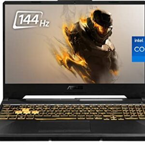 ASUS 2021 TUF Gaming Laptop, 15.6” 144Hz FHD IPS Display, 11th Gen Intel Core i7-11800H (up to 4.60Ghz), GeForce RTX 3050, 32GB DDR4 RAM, 1TB PCIe NVMe SSD, Backlit KB, Windows 10