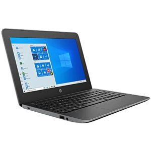 HP Stream 11 Pro G5 Laptop 11.6" HD SVA Anti-Glare Display Intel Celeron N4020 Processor 4GB RAM 64GB eMMC + 128GB SD Card 1-Year Office365 Win10 Pro Black + HDMI Cable