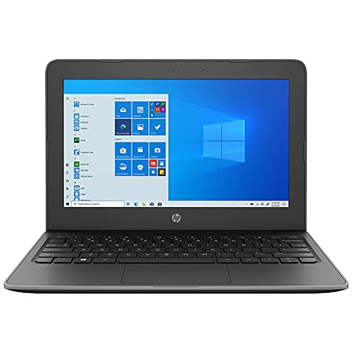 HP Stream 11 Pro G5 Laptop 11.6" HD SVA Anti-Glare Display Intel Celeron N4020 Processor 4GB RAM 64GB eMMC + 128GB SD Card 1-Year Office365 Win10 Pro Black + HDMI Cable