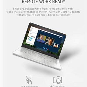 HP 14 Laptop, 11th Gen Intel Core i3-1115G4, 4 GB RAM, 128 GB SSD Storage, 14-inch Full HD Display, Windows 10 in S Mode, Long Battery Life, Fast-Charge, Thin & Light Design (14-dq2020nr, 2021)