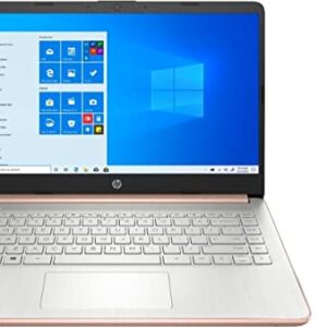 2022 HP Stream 14in laptop, Intel Celeron N4020 Dual-Core Processor, 4GB DDR4 Memory, 128GB storage (64GB eMMC+64GB card),HDMI,WiFi,Webcam,Bluetooth,1-Year Microsoft 365,Win10 S, Rose Gold (Renewed)