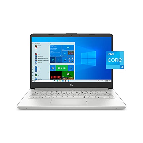 HP 2022 14'' FHD Anti-Glare Micro-Edge Laptop Intel Dual-Core i3-1115G4 16GB DDR4 RAM 256GB M.2 NVMe SSD Intel UHD Graphics USB-C HDMI WiFi AC BT Webcam Fingerprint Windows 10 Home w/ RE Accessories