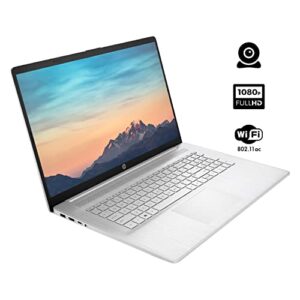 HP 17.3" Full HD Display Laptop, Intel Core i5-1135G7 Processor, 32GB DDR4 RAM, 1TB PCIe SSD, Type-C, HDMI, Wi-Fi, Bluetooth, Webcam, Windows 11 Home, Silver