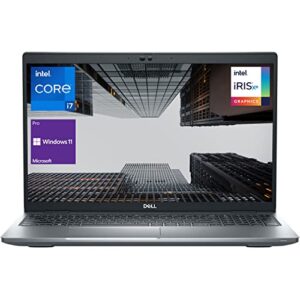 dell latitude 5000 series 5530 business laptop, 15.6″ fhd display, 12th gen intel core i7-1255u, 32gb ram, 1tb ssd, webcam, backlit keyboard, wi-fi 6, thunderbolt 4, rj-45, windows 11 pro, grey