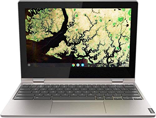 Lenovo Chromebook C340 2-in-1 Convertible Laptop, 11.6" HD Touchscreen, Intel Celeron N4000, 32GB eMMC, 4GB DDR4 RAM, WiFi, USB Type-C, Bluetooth, Webcam, Chrome OS, Platinum Gray