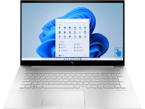 HP Envy Laptop 17 17.3" 60Hz Touch FHD Home & Business Laptop (Intel i7-1255U 10-Core, 16GB RAM, 512GB SSD, Intel Iris Xe, (1920x1080), Fingerprint, WiFi, Bluetooth, Win 11 Home) with Hub