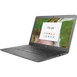 HP Chromebook 14" G5, Intel Celeron N3350, 4GB RAM, 16GB SSD (3NU63UT#ABA ) (Renewed)