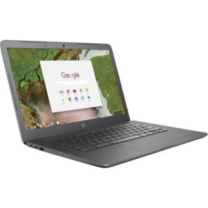 HP Chromebook 14" G5, Intel Celeron N3350, 4GB RAM, 16GB SSD (3NU63UT#ABA ) (Renewed)