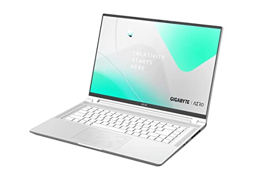 GIGABYTE AERO 16 OLED: 16.0" 16:10 Thin Bezel 4K UHD+ 3840x2400 60Hz OLED, NVIDIA GeForce RTX 4070 GPU 8GB GDDR6, Intel Core i7-13700H, 16GB DDR5 RAM, 1TB SSD, Win11 Home (AERO 16 OLED BSF-73US994SH)