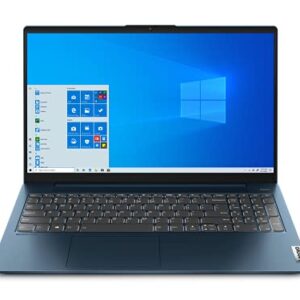 Lenovo IdeaPad 5 Business 15 Laptop 15.6" FHD IPS Touchscreen 11th Gen Intel 4-Core i7-1165G7 12GB RAM 512GB SSD Fingerprint Backlit Keyboard USB-C Dolby Win10 Blue + HDMI Cable