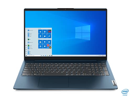 Lenovo IdeaPad 5 Business 15 Laptop 15.6" FHD IPS Touchscreen 11th Gen Intel 4-Core i7-1165G7 12GB RAM 512GB SSD Fingerprint Backlit Keyboard USB-C Dolby Win10 Blue + HDMI Cable