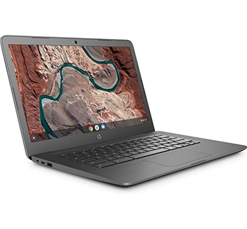 HP Newest 14inch Chromebook AMD Dual-Core A4-9120C Processor, 4GB DDR4 Memory, 32GB eMMC Storage, AMD Radeon R4 Graphics, Chrome OS-Gray(Renewed)
