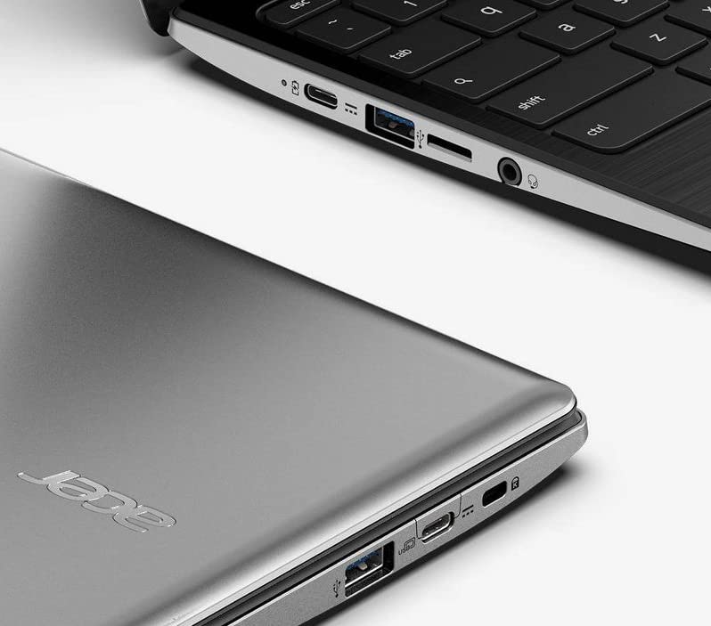 2022 Flagship Acer Chromebook for Business and Student, 11.6" HD Display, Intel Celeron Processor, Intel UHD Graphics, 4GB RAM, 32GB eMMC, USB Type-C, Long Battery Life, Chrome OS + Microfiber Cloth