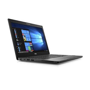 Dell Latitude 12 7000 7280 Notebook: Intel Core i5-6300U | 256GB SSD | 8GB DDR4 | 12.5" (1366x768) | Backlit Keyboard | Windows 10 Pro - (Renewed)