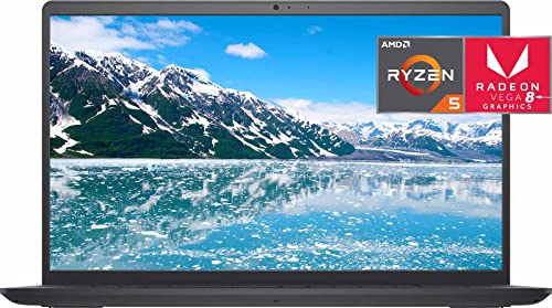 Dell Inspiron 15.6" HD Thin and Light Laptop, AMD Ryzen 5 3450U(Up to 3.5GHz, Beat i5-4590), 16GB RAM, 512GB PCIe NVMe SSD, Webcam, SD Card Reader, Windows 11 Home, Carbon Black