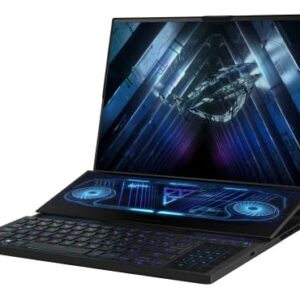 ASUS ROG Zephyrus Duo 16 (2022) Gaming Laptop, 16” Mini LED 240Hz/3ms, QHD 16:10 Display, 100% DCI-P3, NVIDIA GeForce RTX 4090, AMD Ryzen 9 7945HX, 32GB DDR5, 2TB SSD, Windows 11 Pro, GX650PY-XS97