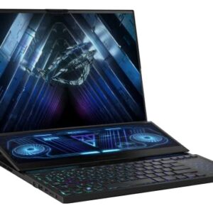 ASUS ROG Zephyrus Duo 16 (2022) Gaming Laptop, 16” Mini LED 240Hz/3ms, QHD 16:10 Display, 100% DCI-P3, NVIDIA GeForce RTX 4090, AMD Ryzen 9 7945HX, 32GB DDR5, 2TB SSD, Windows 11 Pro, GX650PY-XS97
