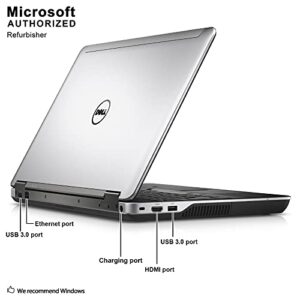 Dell Latitude E6540 15.6inch Laptop, Core i7-4800MQ 2.7GHz, 16GB Ram, 500GB SSD, DVDRW, Windows 10 Pro 64bit, Webcam (Renewed)