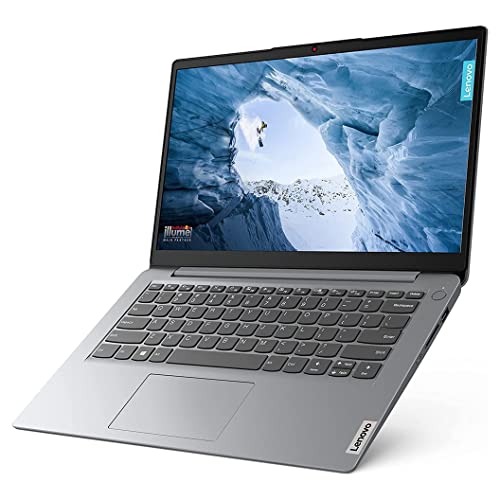 Lenovo IdeaPad 14" HD Laptop for Business & Student, 12th Gen Intel 6-Core i3-1215U, 8GB RAM, 256GB PCIe SSD, USB-C, HDMI, SD Card Reader, WiFi 6, Webcam, FP Reader, SPS HDMI Cable, Win 11