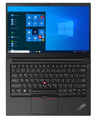 Lenovo ThinkPad E14 Gen 2 Home & Business Laptop (Intel i7-1165G7 4-Core, 32GB RAM, 1TB PCIe SSD, Intel Iris Xe, 14.0" 60Hz Touch Full HD (1920x1080), Fingerprint, Win 10 Pro) with Dockztorm Hub