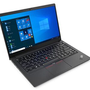 Lenovo ThinkPad E14 Gen 2 Home & Business Laptop (Intel i7-1165G7 4-Core, 32GB RAM, 1TB PCIe SSD, Intel Iris Xe, 14.0" 60Hz Touch Full HD (1920x1080), Fingerprint, Win 10 Pro) with Dockztorm Hub