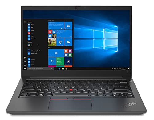 Lenovo ThinkPad E14 Gen 2 Home & Business Laptop (Intel i7-1165G7 4-Core, 32GB RAM, 1TB PCIe SSD, Intel Iris Xe, 14.0" 60Hz Touch Full HD (1920x1080), Fingerprint, Win 10 Pro) with Dockztorm Hub