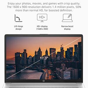 HP 17 Laptop PC, AMD Ryzen 3 5300U, 4 GB RAM, 256 GB SSD, 17.3" HD+ Display, Windows 11 Home, Wi-Fi & Bluetooth Combo, Long Battery Life, HD Webcam, Custom-Tuned Speakers (17-cn0020nr, 2022)