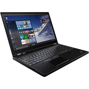 Lenovo ThinkPad P51 15.6 FHD, Core i7 7820HQ 2.9GHz, 32GB RAM, 512GB Solid State Drive, Windows 10 Pro 64Bit, CAM, (Renewed)
