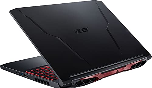 Acer Nitro AN515 Gaming Laptop Six Core Intel i5-11400H up to 4.5Ghz 16GB 512GB SSD 15.6in Full HD HDMI Backlit Keyboard NVIDIA GeForce RTX 3050Ti Win 11 (Renewed)