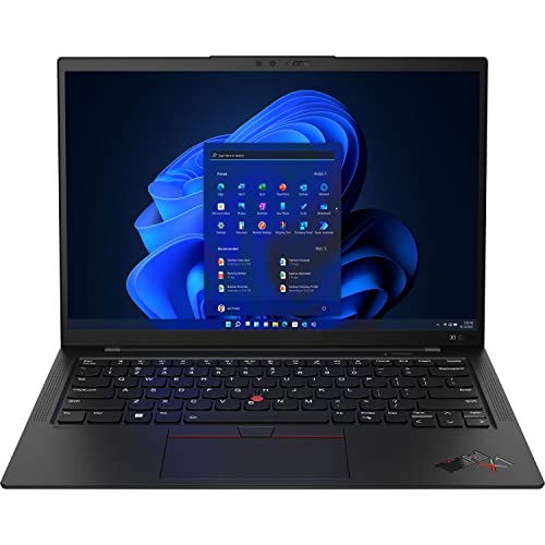 Lenovo 2022 ThinkPad X1 Carbon Gen 10 Laptop 14" WUXGA IPS 12th Intel i7-1260P 12-Core Iris Xe Graphics 16GB LPDDR5 1TB SSD Backlit KB FP Reader Thunderbolt 4 WiFi 6E Windows 10 Pro w/ RATZK 32GB USB