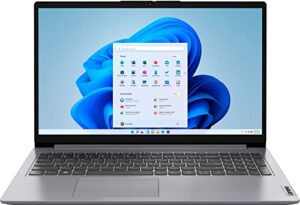 lenovo ideapad 3 15.6″ full hd touchscreen laptop, ryzen 7 5700u, 12gb ram, 512gb ssd, windows 11 home, cloud grey