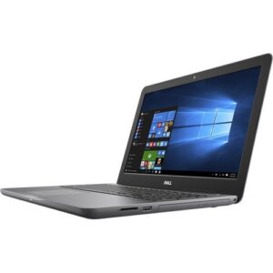 dell i5567-5084gry inspiron pro, 15.6″ hd laptop (core i5-7200u, 8gb ddr4, 1tb hard drive, windows 10 pro), gray